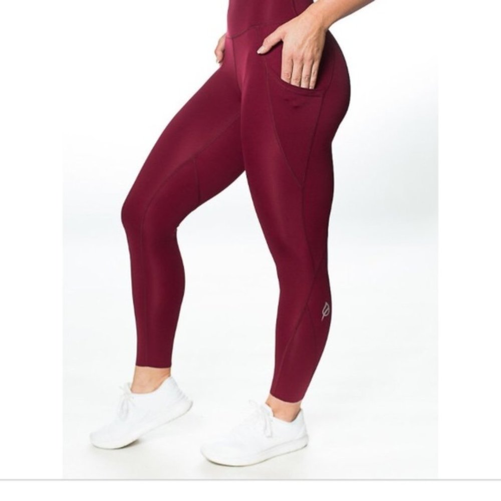 P’tula -  Raenell Leggings: RED